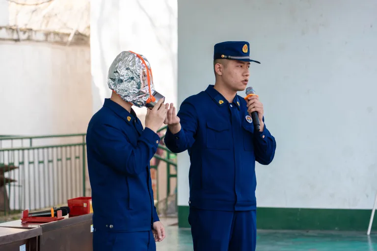 以练为战,织密安全网 ——湘机中学开展消防培训与应急演练活动 以练为战,织密安全网 ——湘机中学开展消防培训与应急演练活动