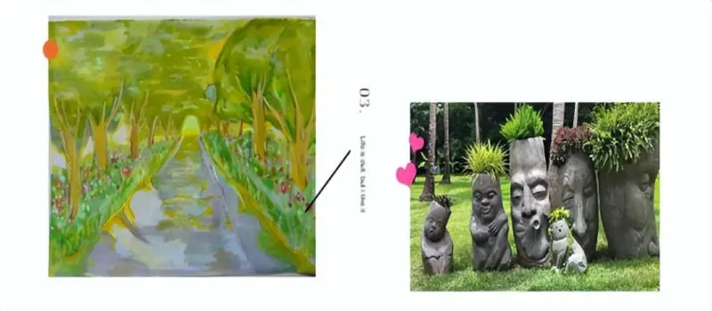 做自己的小花 ——湘潭市二中2025年上学期美术特色作业之“我眼中的春天”