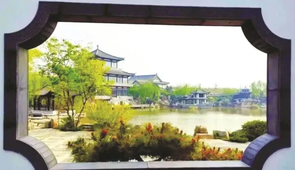 磁州水墨园: 梅花吐蕊 幽香满园