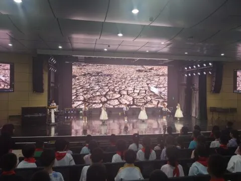 昆明市节水科普宣传进校园活动在师大附小举行 昆明市节水科普宣传进校园活动在师大附小举行