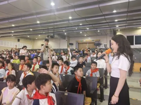 昆明市节水科普宣传进校园活动在师大附小举行 昆明市节水科普宣传进校园活动在师大附小举行