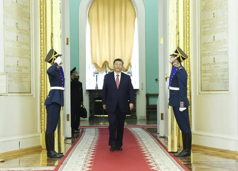 习近平同俄罗斯总统普京会谈 习近平同俄罗斯总统普京会谈