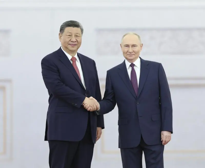 习近平同俄罗斯总统普京会谈 习近平同俄罗斯总统普京会谈