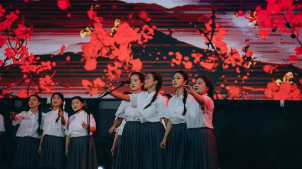 云南农职学院云安产业学院:青团音乐节奏响青春华章 云南农职学院云安产业学院:青团音乐节奏响青春华章