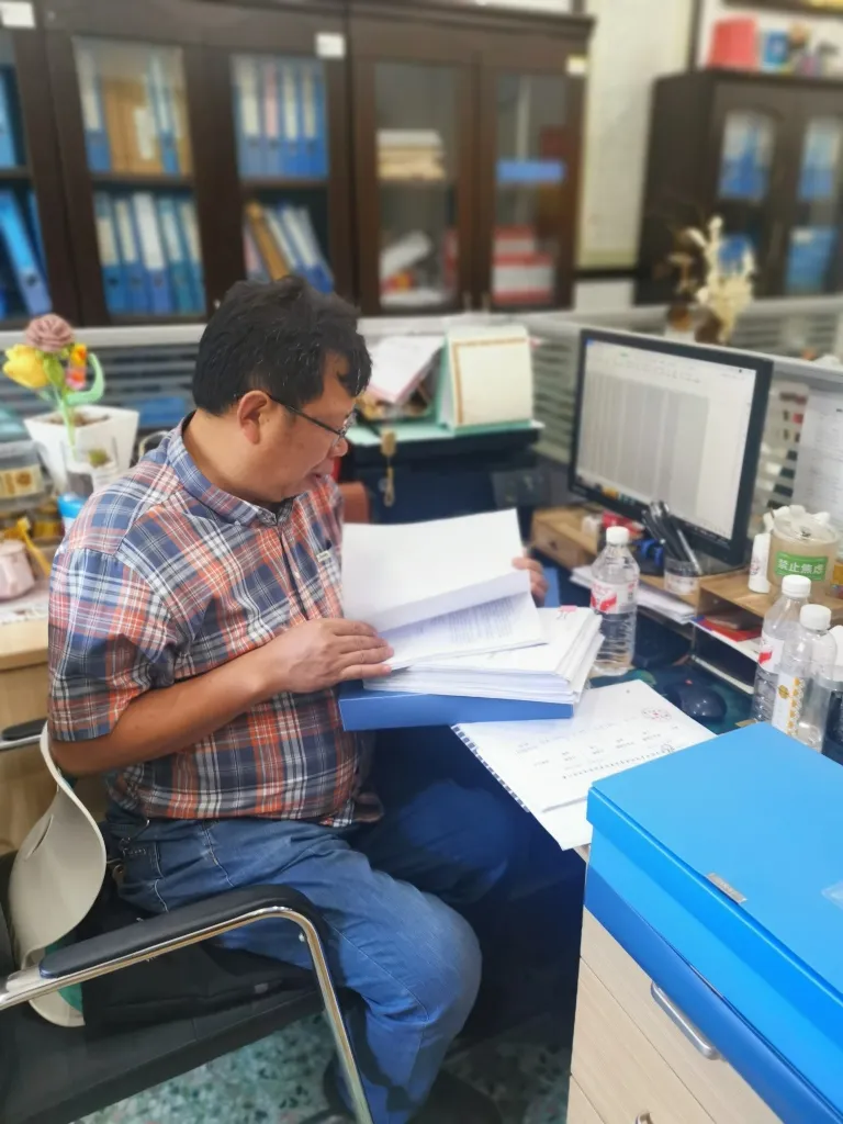 湘机中学迎接湘潭市教育局开学工作专题监督