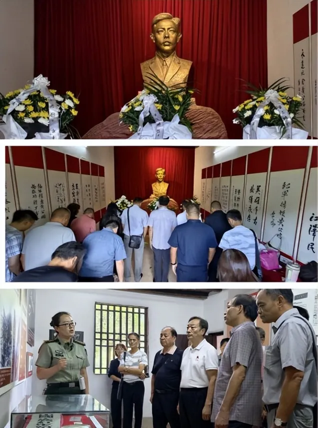 追寻红色足迹,传承英烈精神 ——中共湘潭市延安精神研究会支部赴黄公略故居开展主题党日活动 追寻红色足迹,传承英烈精神 ——中共湘潭市延安精神研究会支部赴黄公略故居开展主题党日活动