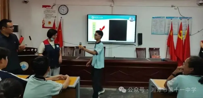 急救知识进校园 医教携手护成长——湘潭市二医院、窑湾街道卫生中心为我校开展急救培训
