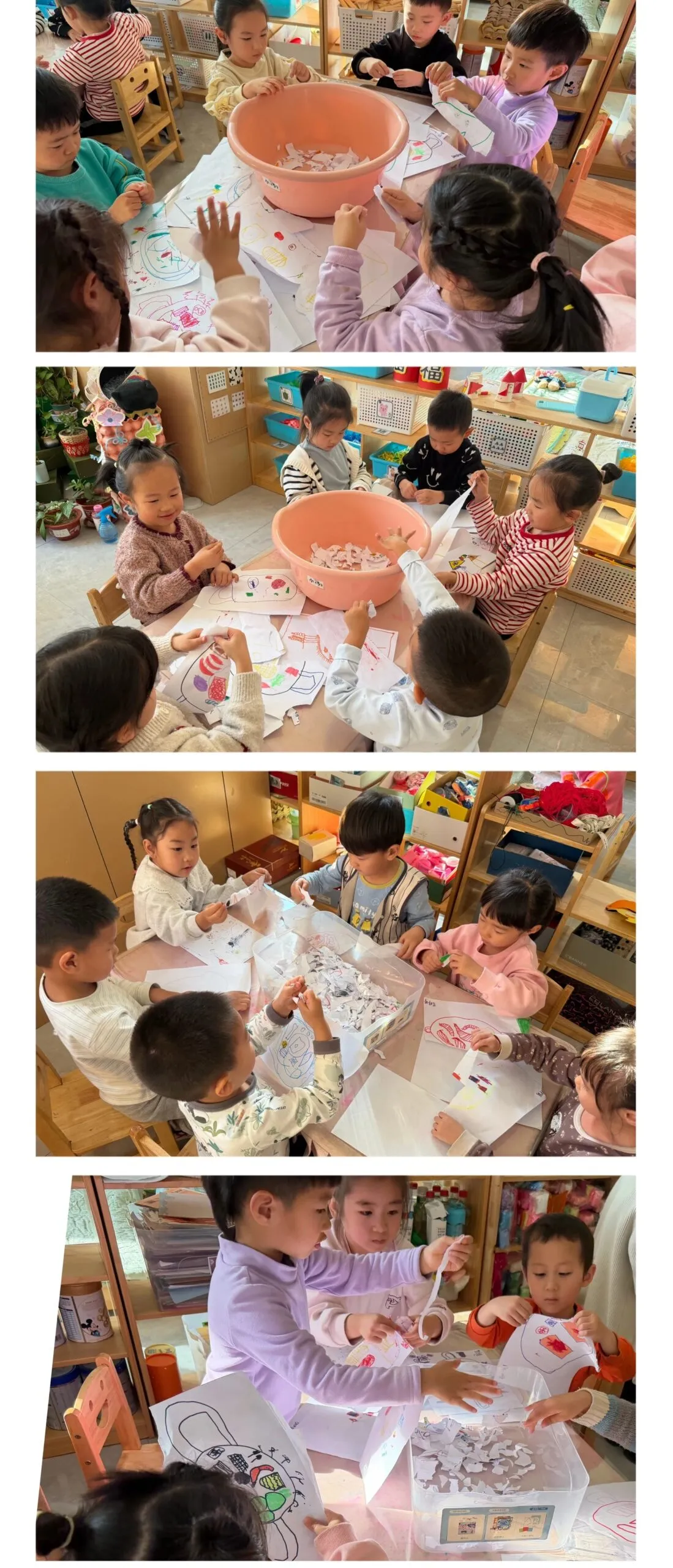 【美好四幼·项目化活动】“纸”想遇见你