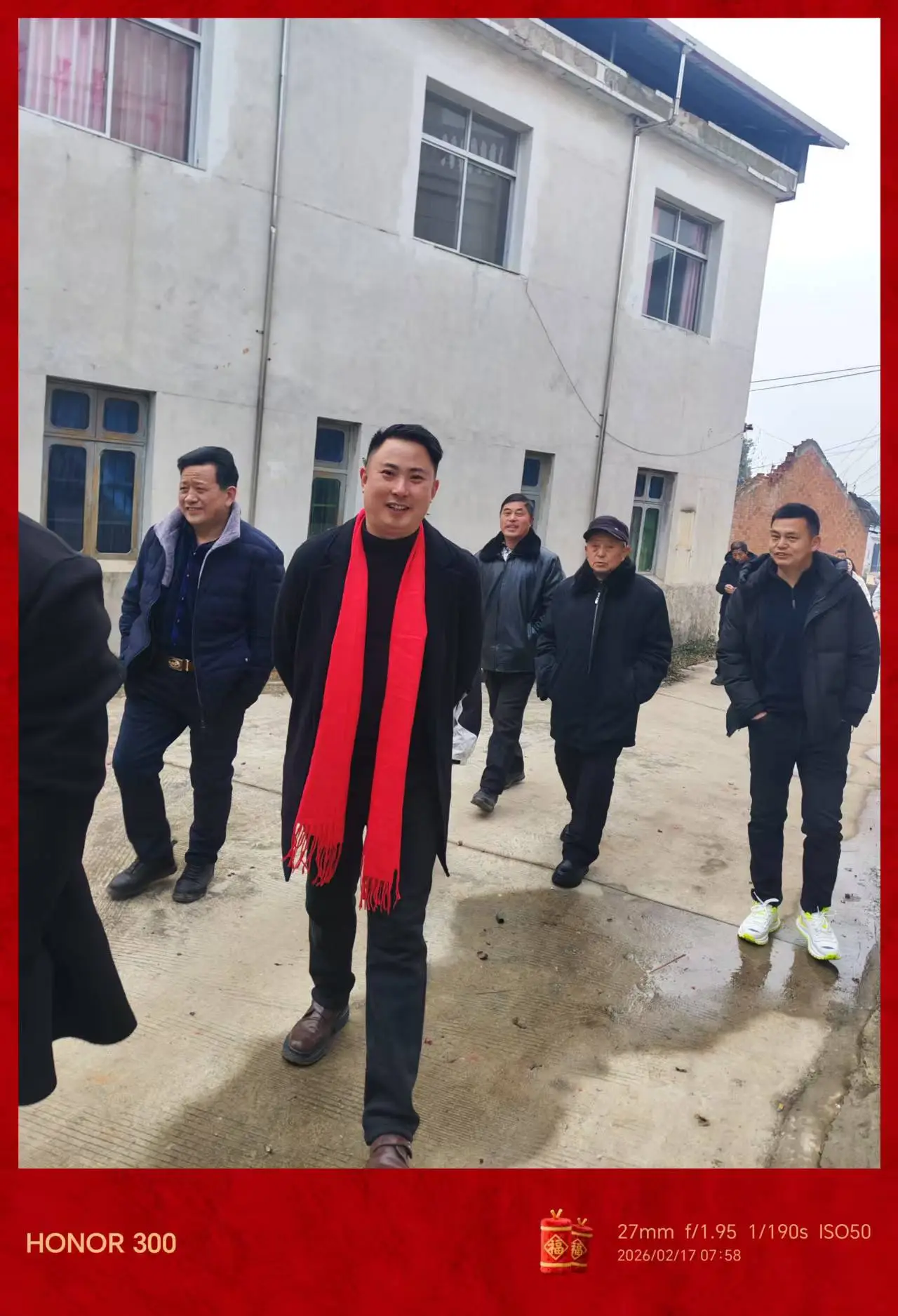安徽省安庆市怀宁县龙门村学堂组大年初一集体出行记！--延续老祖宗传下来的喜庆风俗！
