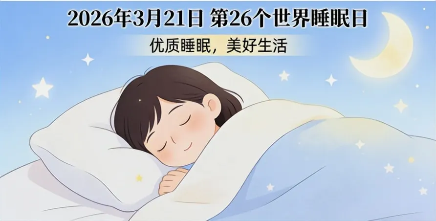 世界睡眠日|优质睡眠,美好生活