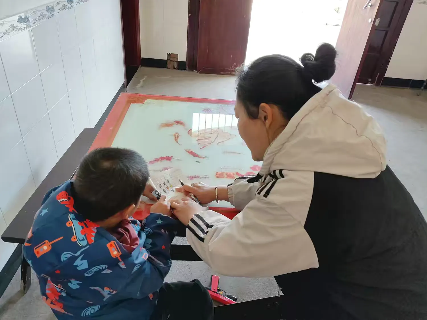 江西上饶：送教上门暖童心 数学启蒙伴成长