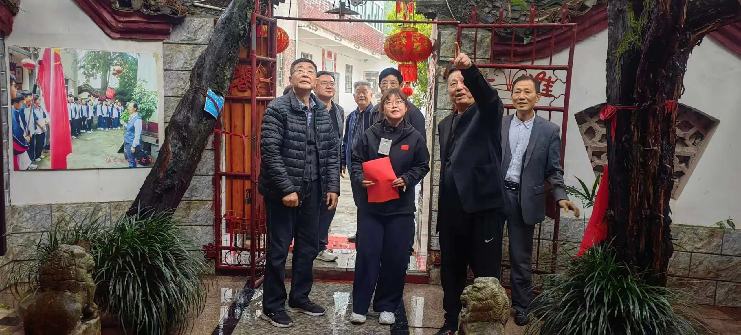 红色文化------安徽省安庆市江家山庄!