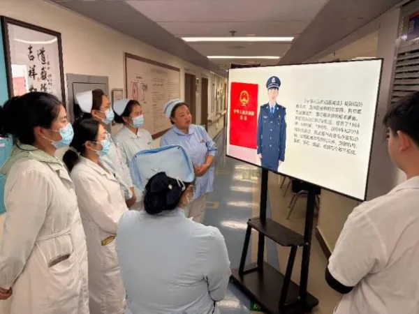 周家社区、红星社区、圣约翰医院开展全民国家安全教育日活动