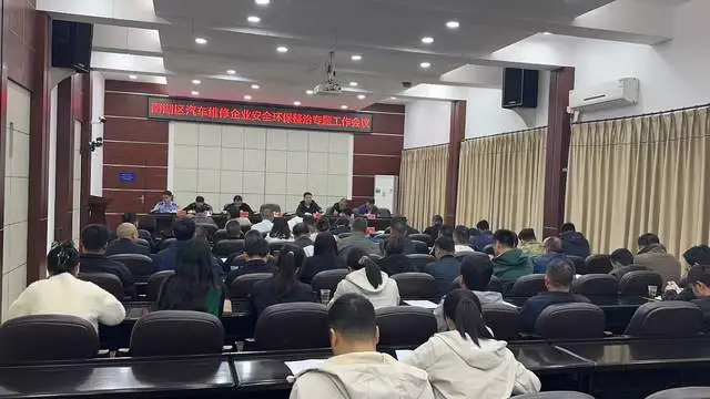 雨湖区召开汽车维修企业安全环保整治专题工作会议