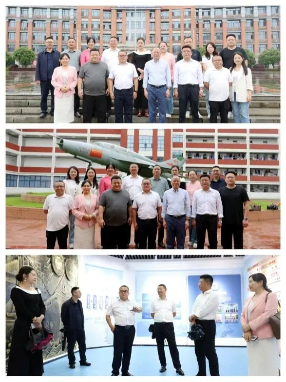 互学互鉴促提升,携手合作谋发展——湘潭市第二中学赴湘潭县第一中学开展学习交流活动
