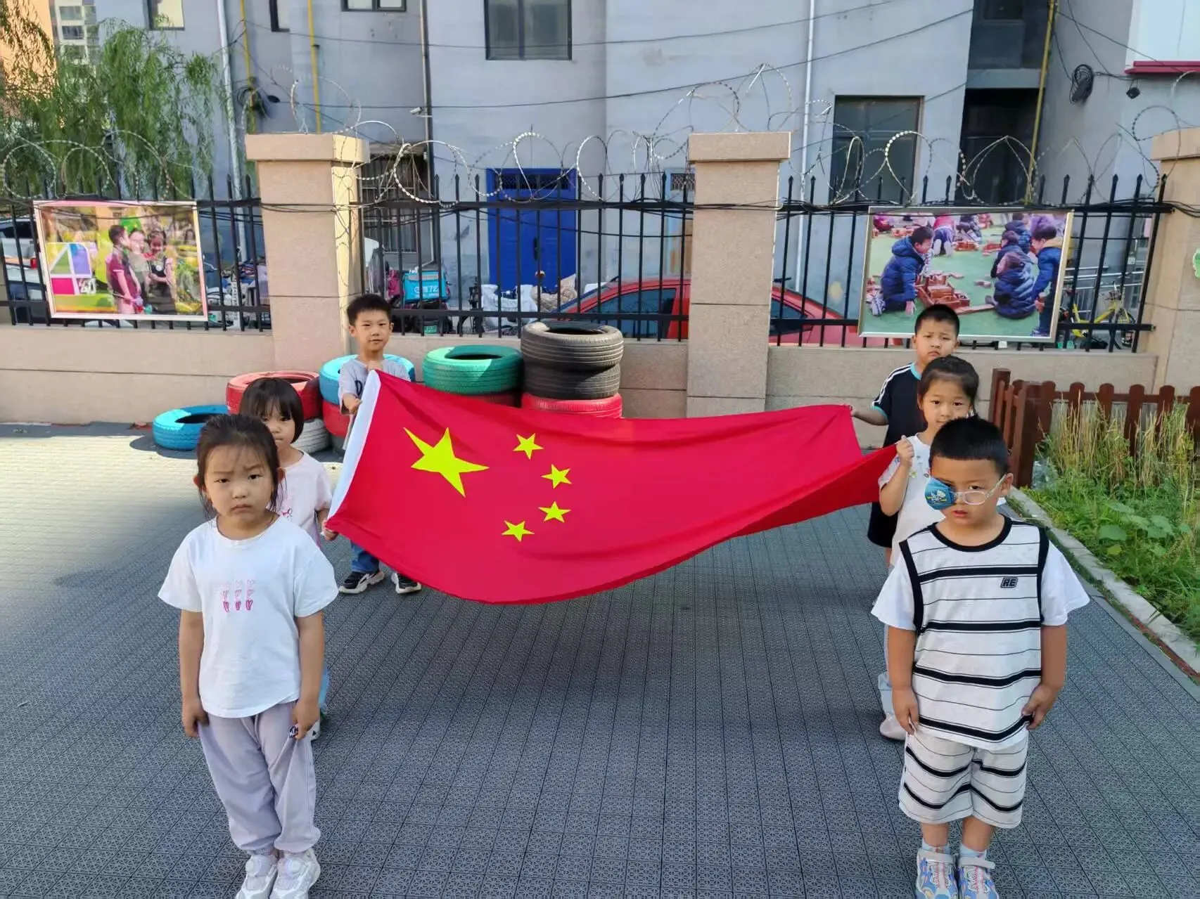 【四幼·升旗活动】童心向党 旗帜飘扬(十四)——丛台区第四幼儿园消防安全升旗仪式