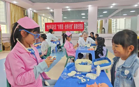 医教结合助成长 世纪半岛社区联合圣约翰医院开展小医生体验活动