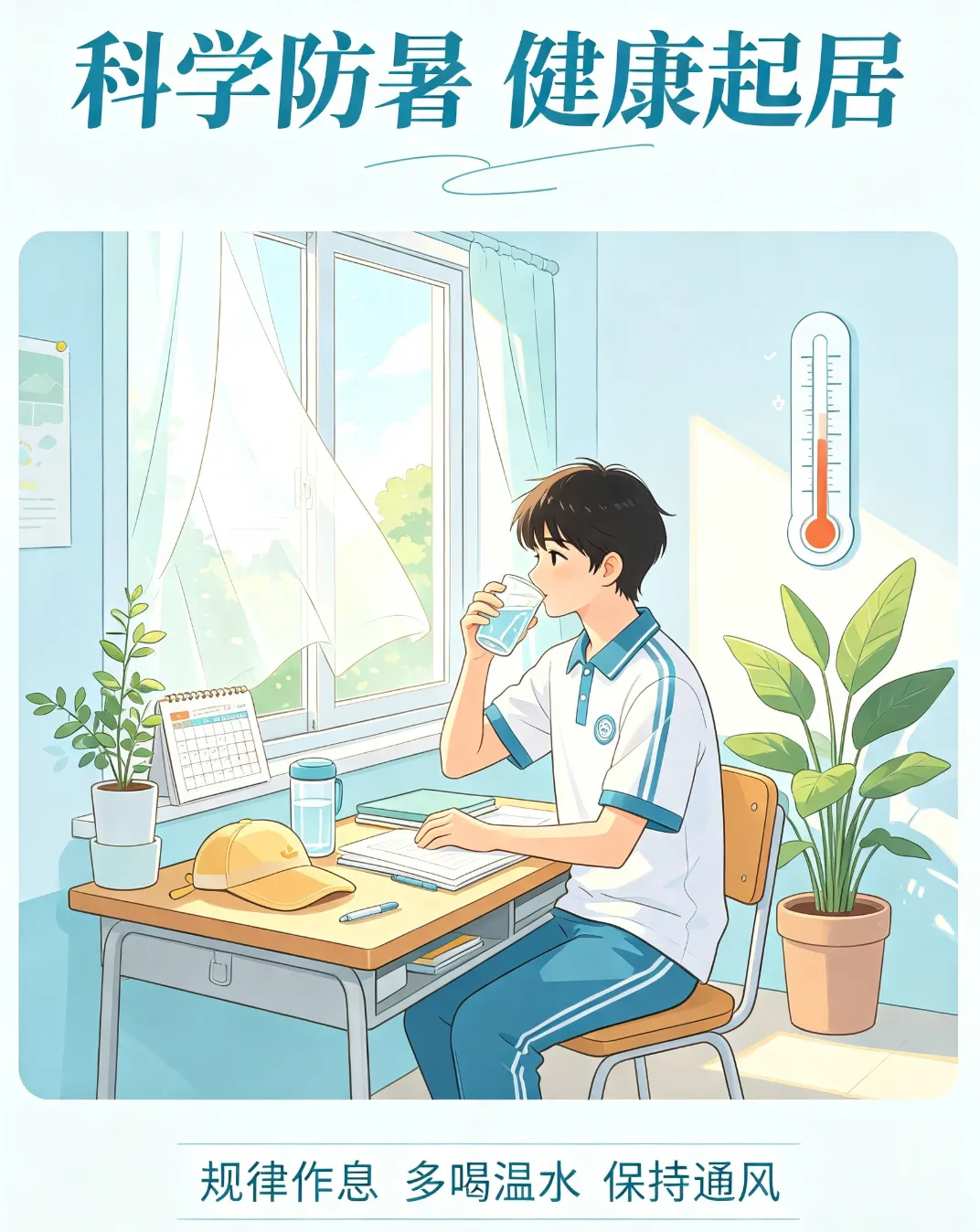 筑梦新起点,安全度盛夏——高一新生暑期生活指南